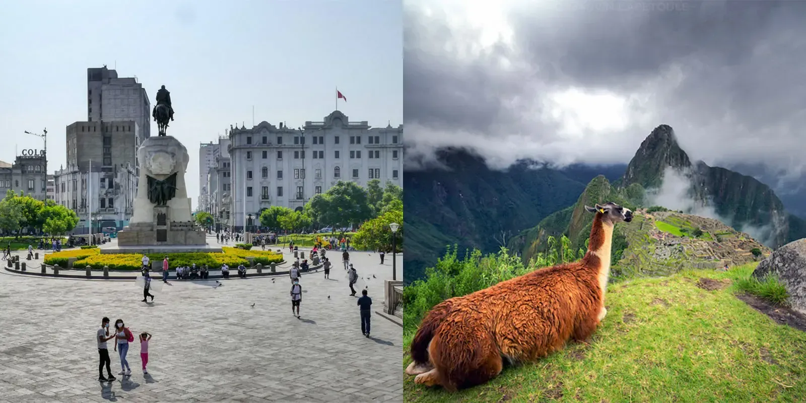 Machu Picchu with Colonial and Modern Lima